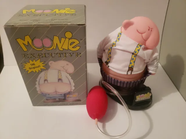 Vintage 1988 Original Moonie Executive "Moon your Boss" Drop your Pants Gag Toy