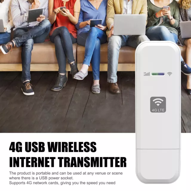 4G LTE Wireless Router USB WIFI Dongle Modem Mobile Broadband SIM Unlocked Card 3