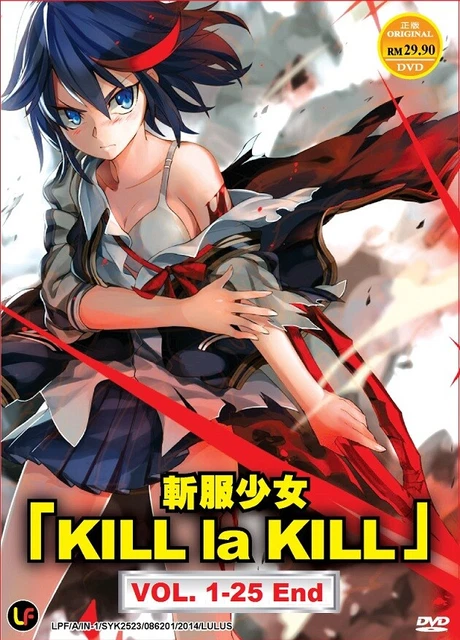 DVD ANIME KILL La Kill Complete TV Series (1-25 End) English Dubbed ...