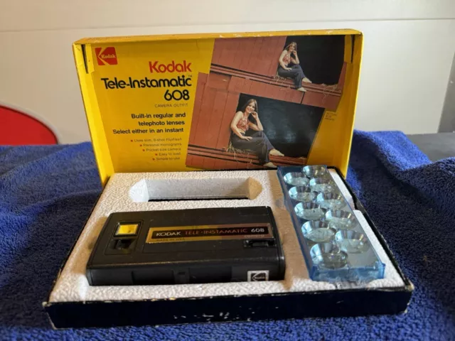 Kodak Tele Instamatic 608 110Film Camera