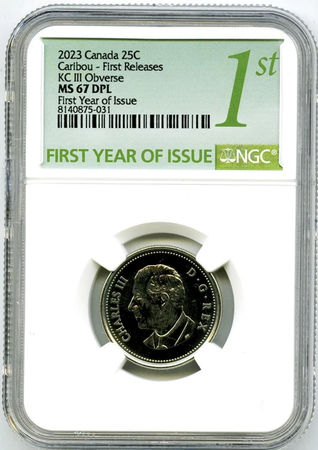 NGC MS67 2025 カナダ 50セント コートオブアームズ 2025 CANADA 50 Cent Ngc Ms67 First Releases Coat Of Arms