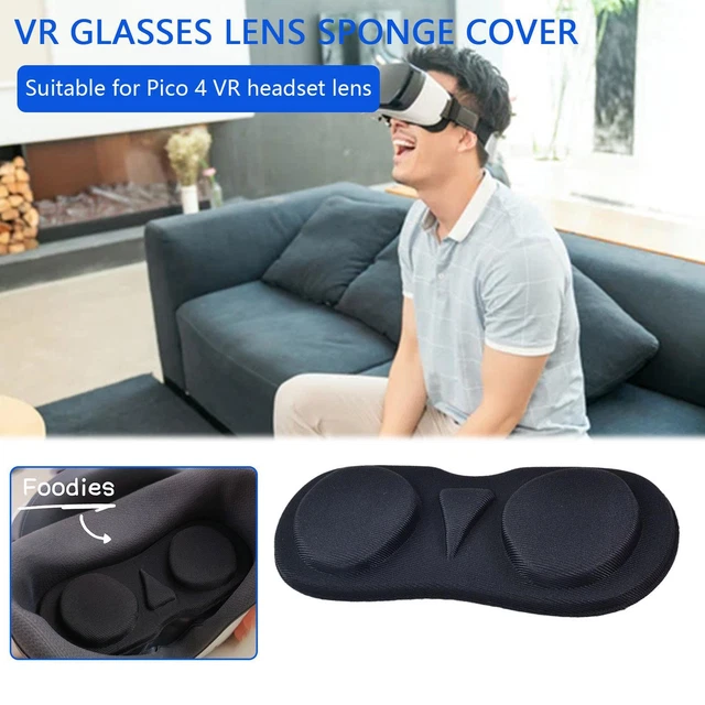 Scratchproof VR Glasses Protector Glasses Cover For Pico 4 Headsetnxpc VR W7L9
