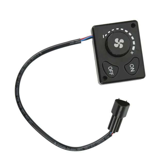 Heater Controller Knob Switch DC 12V 24V Accessory Part For Truck Vehicl EMB