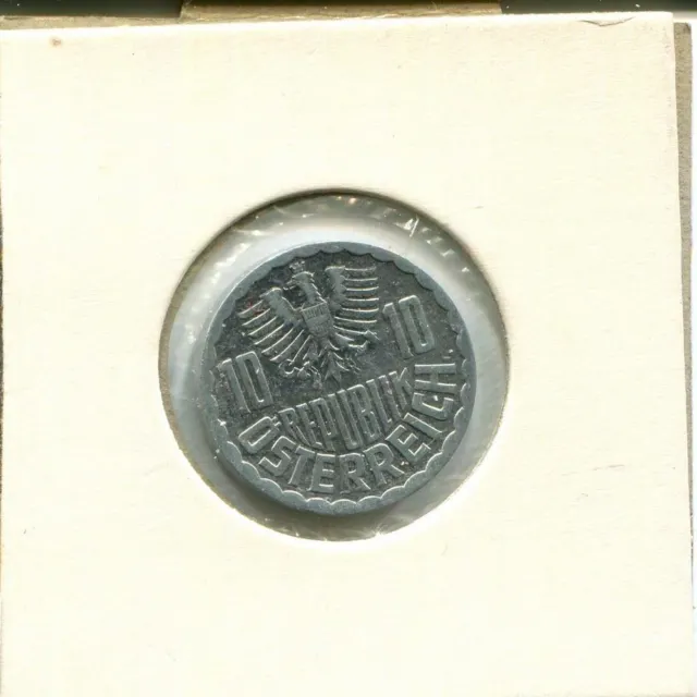 10 GROSCHEN 1979 AUSTRIA Coin #AV043C 2