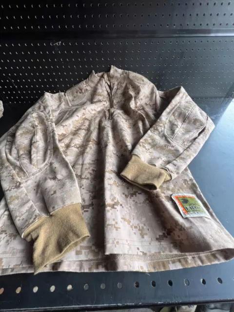NEW FROG USMC Marpat Desert inclement weather combat shirt