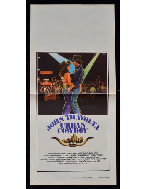AFFICHE URBAN COWBOY John Travolta Debra Winger Latham B271 EUR 33,40 ...