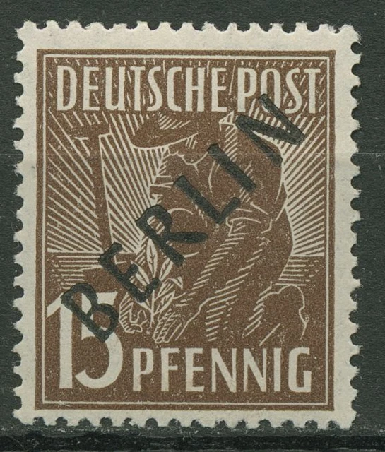 Berlin 1948 Schwarzaufdruck 6 postfrisch