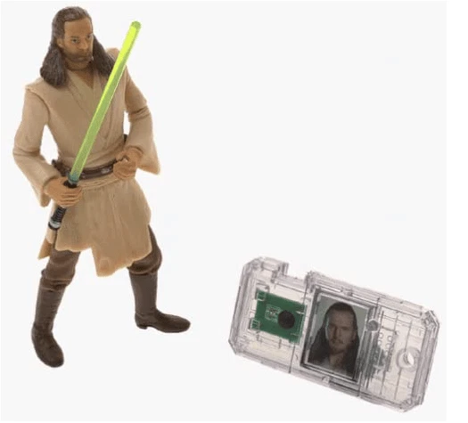 Figurine Star Wars Épisode I - Qui-Gon Jinn Hologramme Lumineux