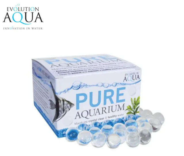 Evolution Aqua Pure Aquarium 50 Balls Fish Tank Start Up Clear Water Treatment