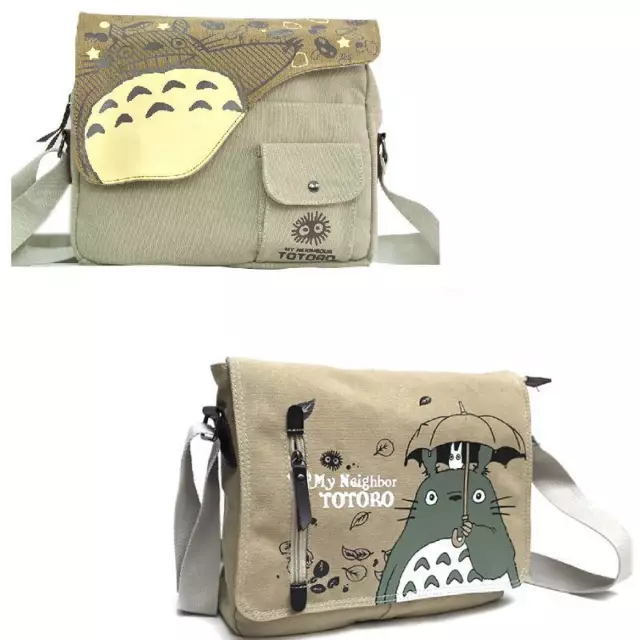 Neighbor Totoro My Anime Umhängetasche Cartoon Canvas Schule Schultertasche 2