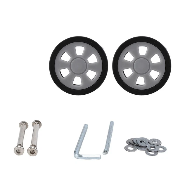 Luft Suitcase Pulley Rollers Mute Wheel Wear-Resistant Parts Repair 55X12mm O1Z4