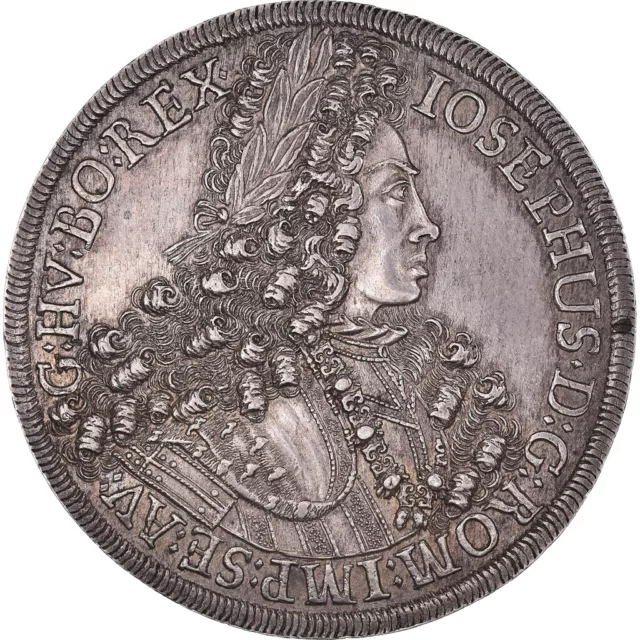 [#1065242] Monnaie, Autriche, Joseph I, Thaler, 1707, Hall, SUP+, Argent, KM:143