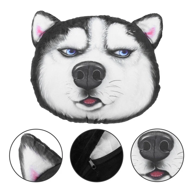 Plush Auto Pillow Car Neck Pillow Car Accessories Set Seat Pillow Headrest