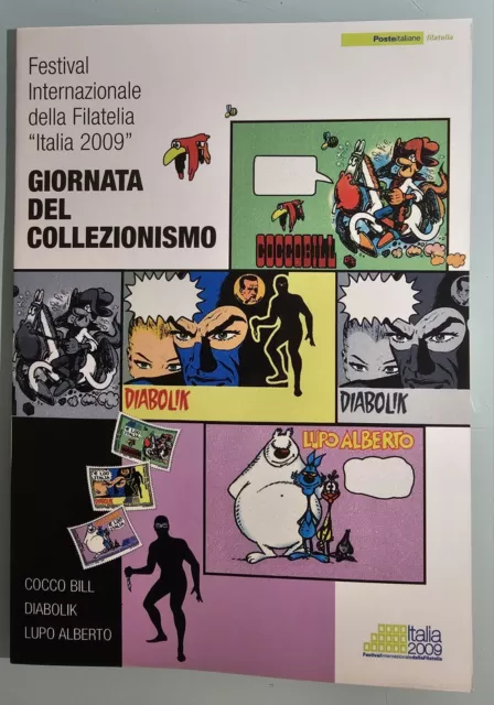 Bolaffi Filatelia Diabolik-lupo Alberto-cocco Bill Stupendo,Rarissimo