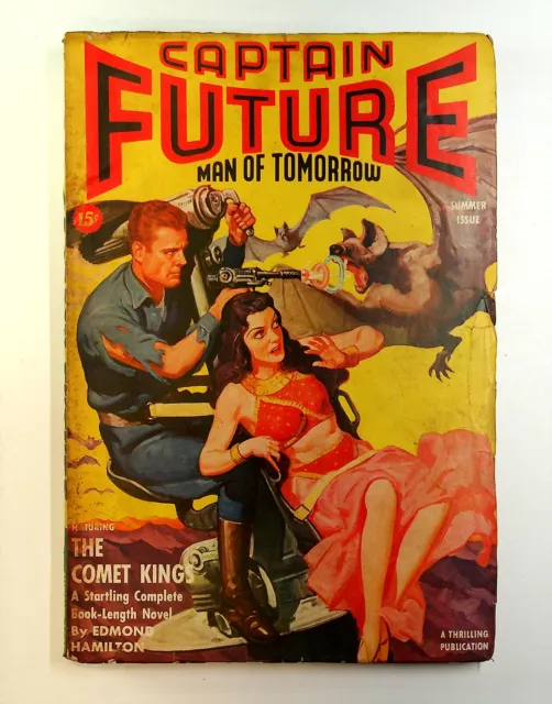 Captain Future Pulp Jun 1942 Vol. 4 #2 VG