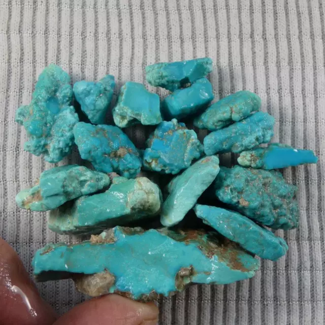 RimRock: 56 grams Natural KINGMAN TURQUOISE Rough