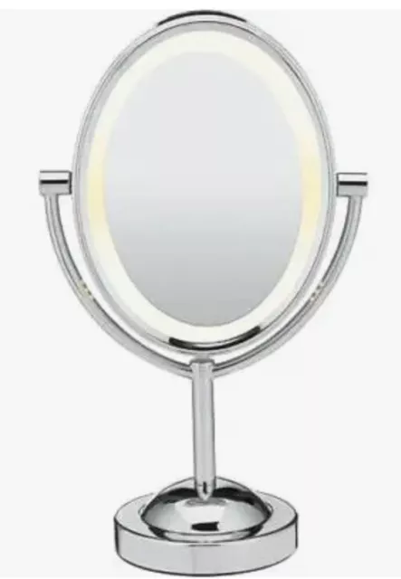 Conair Reflections Incandescent Lighted Mirror 1x/7x Magnification Chrome BE151T