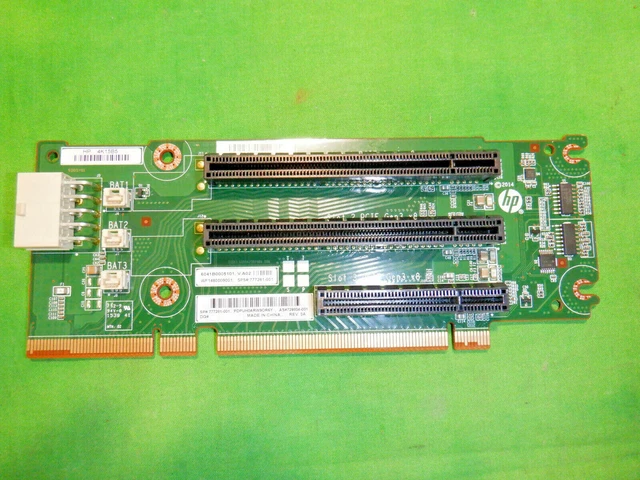 CARTE HP PROLIANT DL380 Gen9 Primary PCIe Riser 777281-001 729804-001 ...