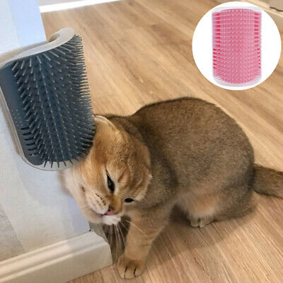 Masaje de esquina gato auto producto gato cepillo de gato cosquilleo peluquero gato frota la cara