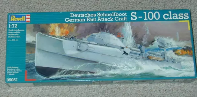 Revell German Fast Attack Craft S-100 Class 1:72 05051 Model Kit