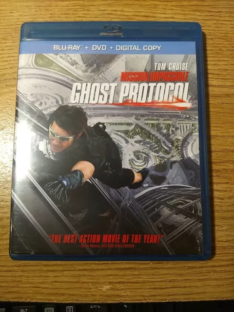 Mission: Impossible Ghost Protocol Blu-ray Disc DVD