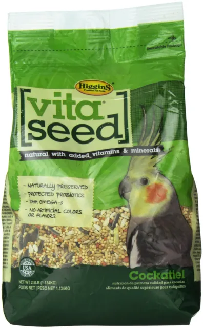 Vita Seed Cockatiel Food, 2.5 Lb.