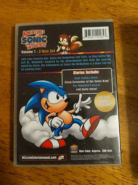 Adventures Of Sonic The Hedgehog Complete Series Dvd