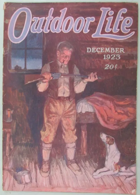 OUTDOOR LIFE JUNE 1923 94 Pages Hunting Fishing Netting Fish Cover