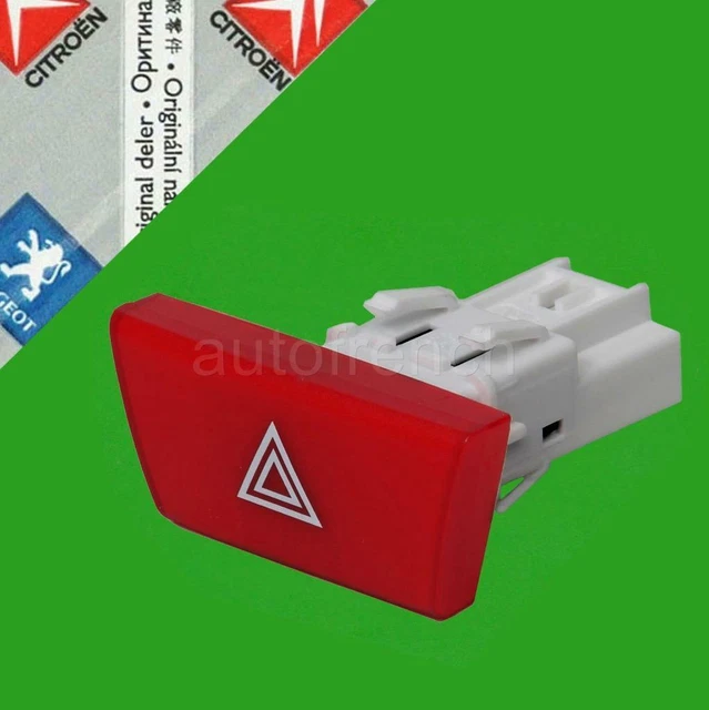 GENUINE PEUGEOT 107 Citroen C1 Hazard Warning Switch £21.85 PicClick UK