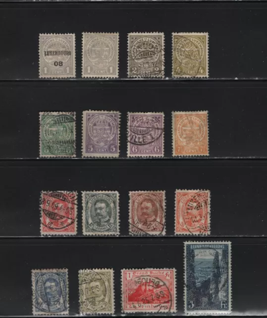 Luxembourg-  Lot 105,   Used.