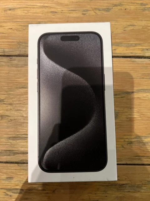 iPhone 15 Pro Black Titanium 128 GB - Brand New, Sealed, Unlocked