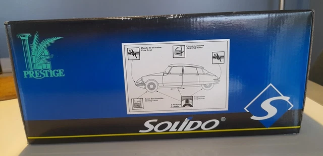 DS 19 Citroën berline 1963 SOLIDO Prestige 1/18 3