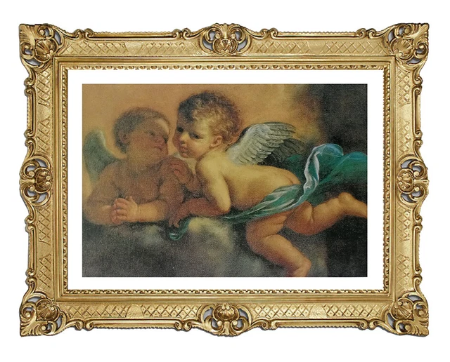 Marco Cuadro el Cuadro Ángel De Giovanni Francesco Guercino 90x70 CM