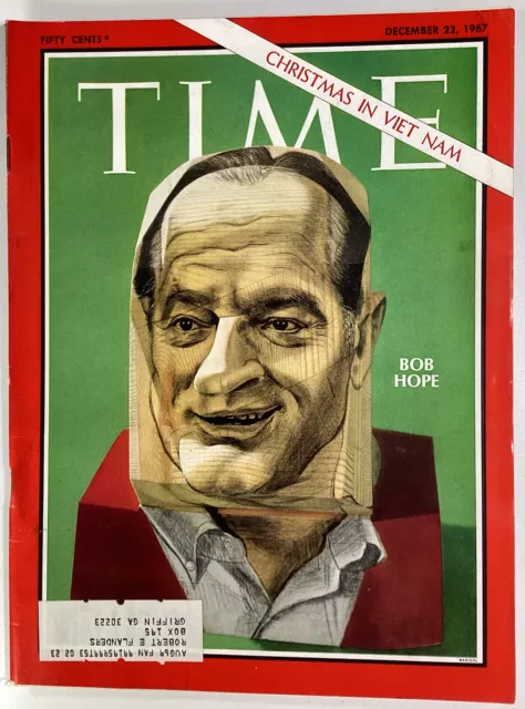 Time Magazine 1967 Rare Ads Bob Hope Christmas Vietnam Whiskey HP LEGO GM ITT