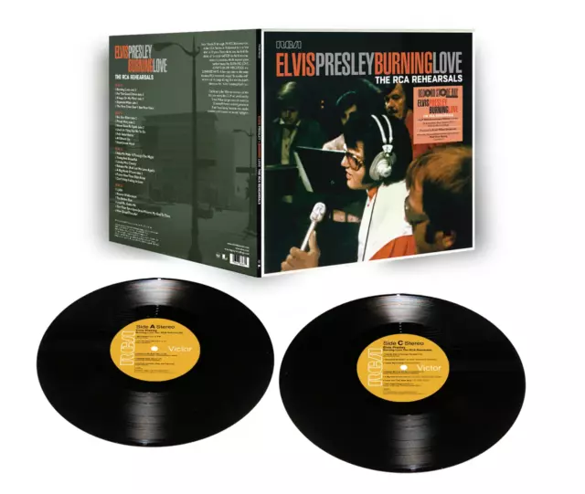 Lp-Elvis Presley-Elvis On Tour-Rehearsals-Rsd23