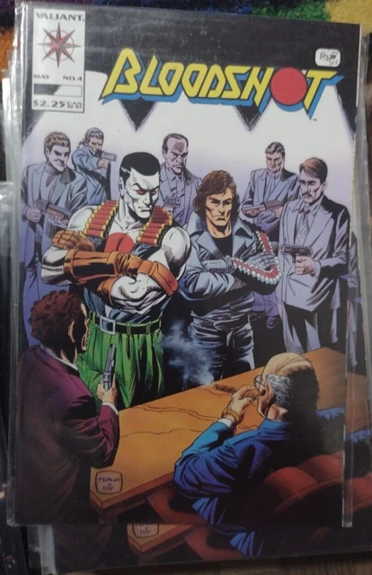 Bloodshot  # 4  1993 Valiant Comics  Eternal Warrior Blood Of Ages