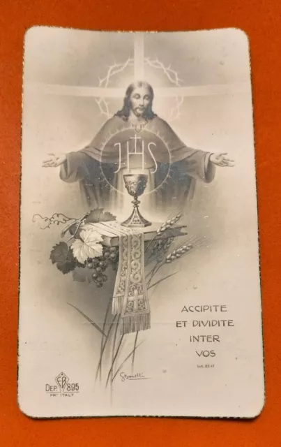 Santino / Accipite et dividite Inter vos. Esercizi 1956