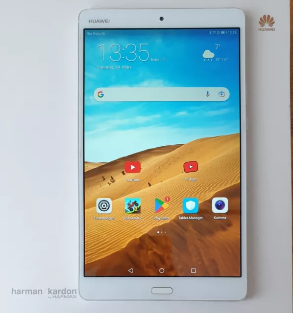 Huawei MediaPad M3 8,4" 32GB [Wi-Fi + 4G] silber BTV-DL09 * TOP Zustand