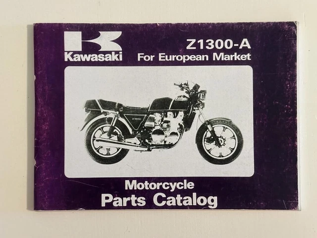 Parts Catalog KAWASAKI Z1300-A