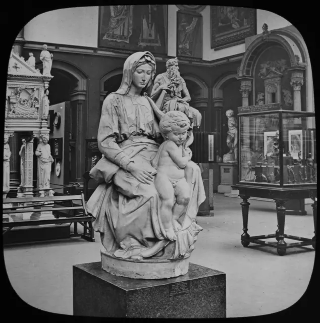 Magic Lantern Slide KENSINGTON ART MUSEUM NO39 C1888 PHOTO V&A VICTORIA & ALBERT
