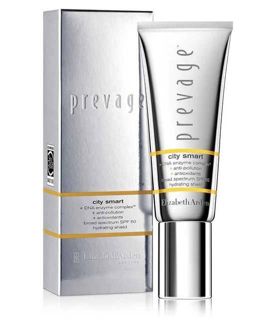 Elizabeth Arden Prevage City Smart Spf 50 Hydrating Shield 1.34oz  New With Box