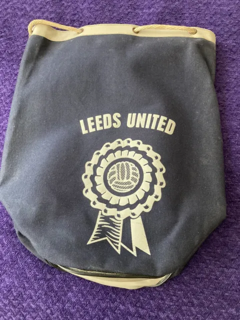 Early 1970’s Leeds United Bag- Please Read Description