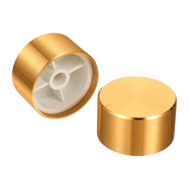 Pulsanti Audio Chitarre Basso Accessori Per Regolatore Volume Oro Alluminio