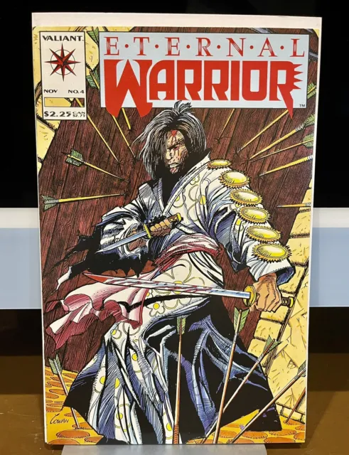 Eternal Warrior #4 1st Appearance Bloodshot (Valiant comics) VF/NM