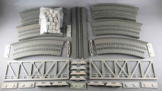 Maquette Jouef Passage Supérieur Avec Pont - Référence 673, échelle 1/87 (HO), époque 4, Complet Et En Très Bon état