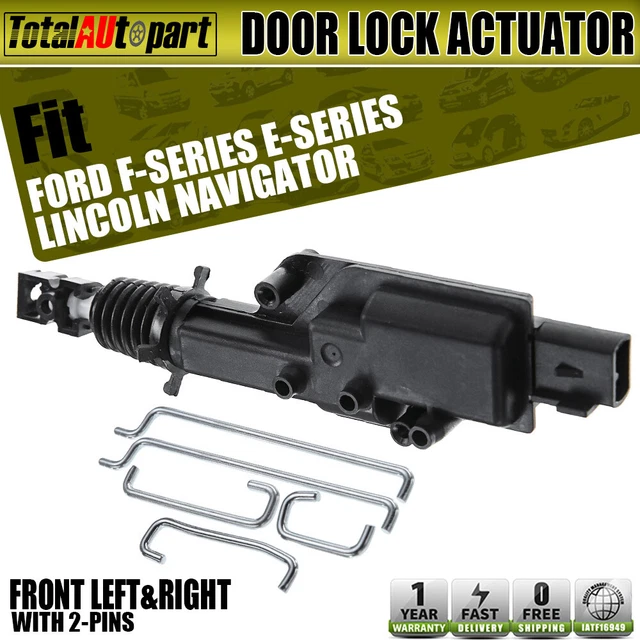 Pair Power Door Lock Actuators Front/Rear For Ford Expedition – Left & Right F81Z25218A42AA