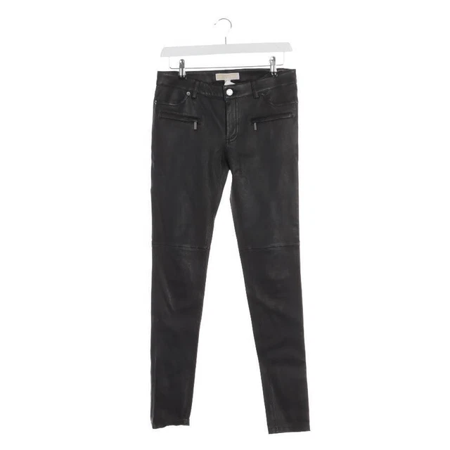 Lederhose Michael Kors Schwarz 32 US 2