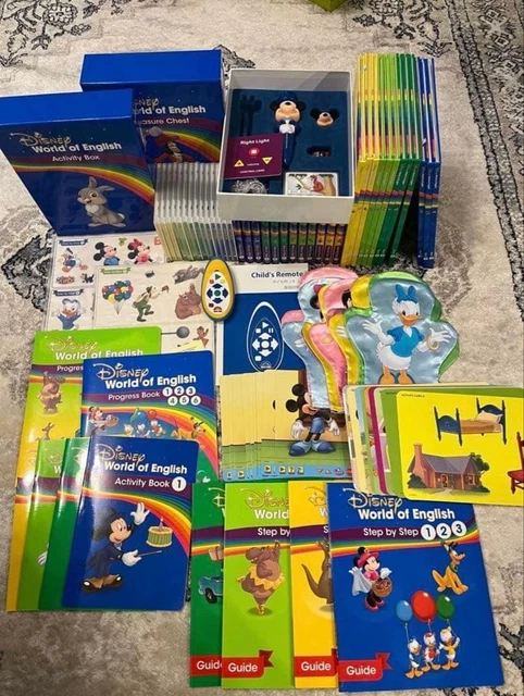 DISNEY ENGLISH DWE New Child Actor Straight Play Sing-Along Set