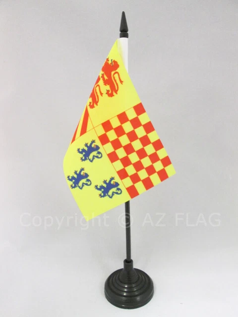 Bandera de mesa de Franche-Comté 21x14cm - Compra/Venta Banderola de