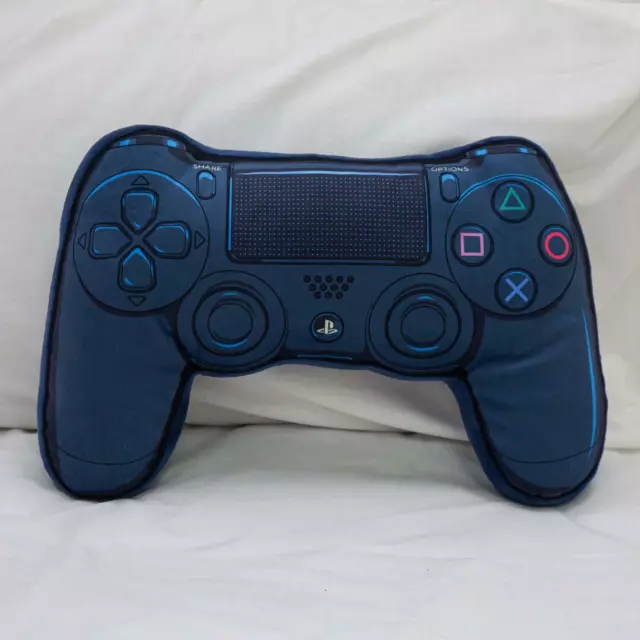 PLAYSTATION Cuscino Sagomato Morbido Peluche Gioco Controller Pre-riempito